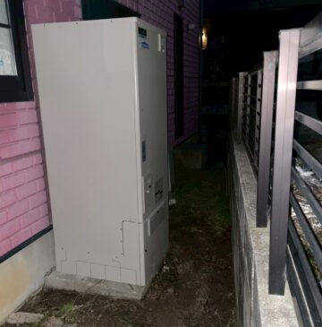 兵庫県加古川市Aエコキュートの施工事例工事後写真