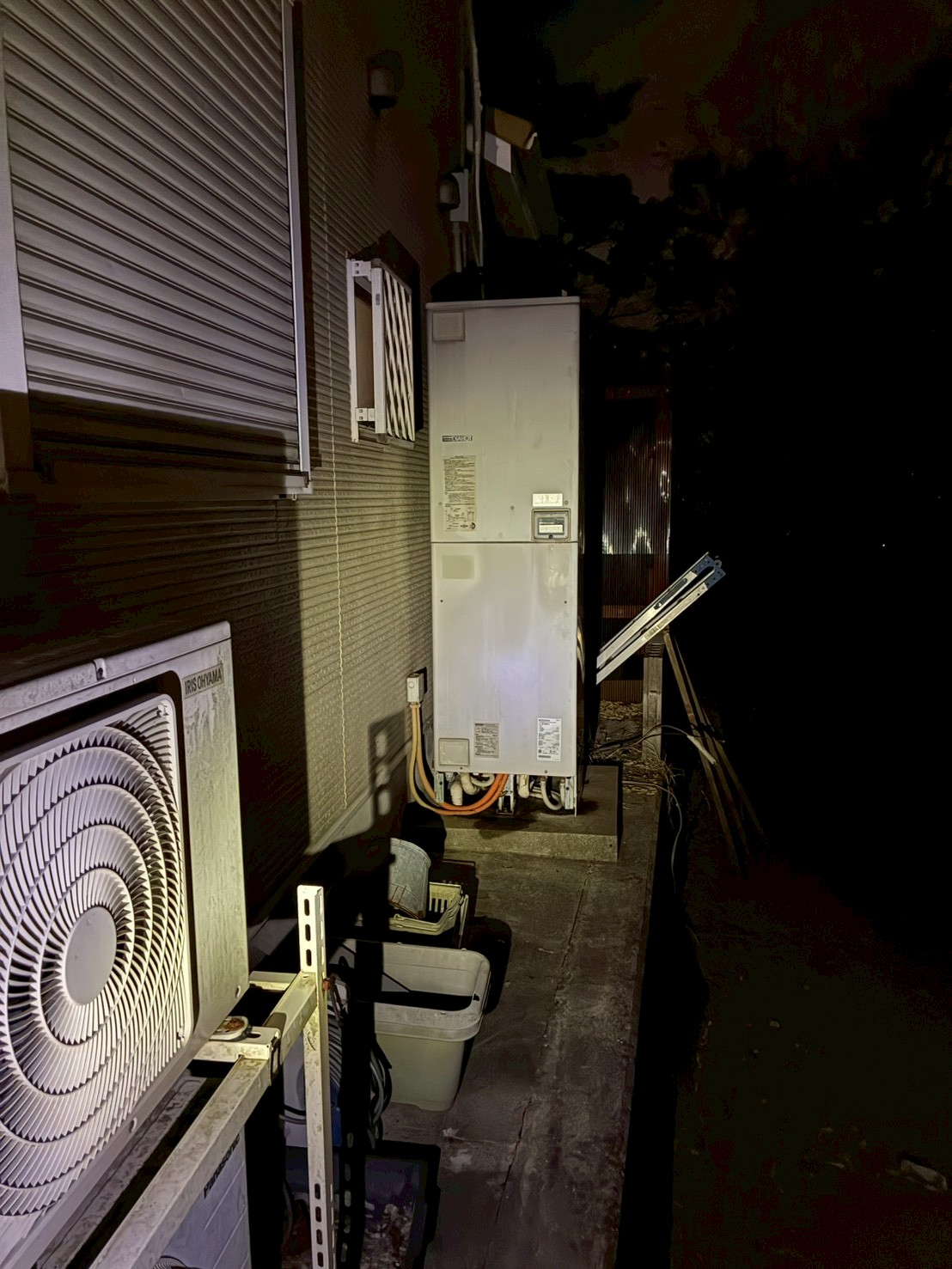 兵庫県明石市Yエコキュートの施工事例工事前写真