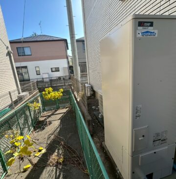 兵庫県加古川市Sエコキュートの施工事例工事後写真