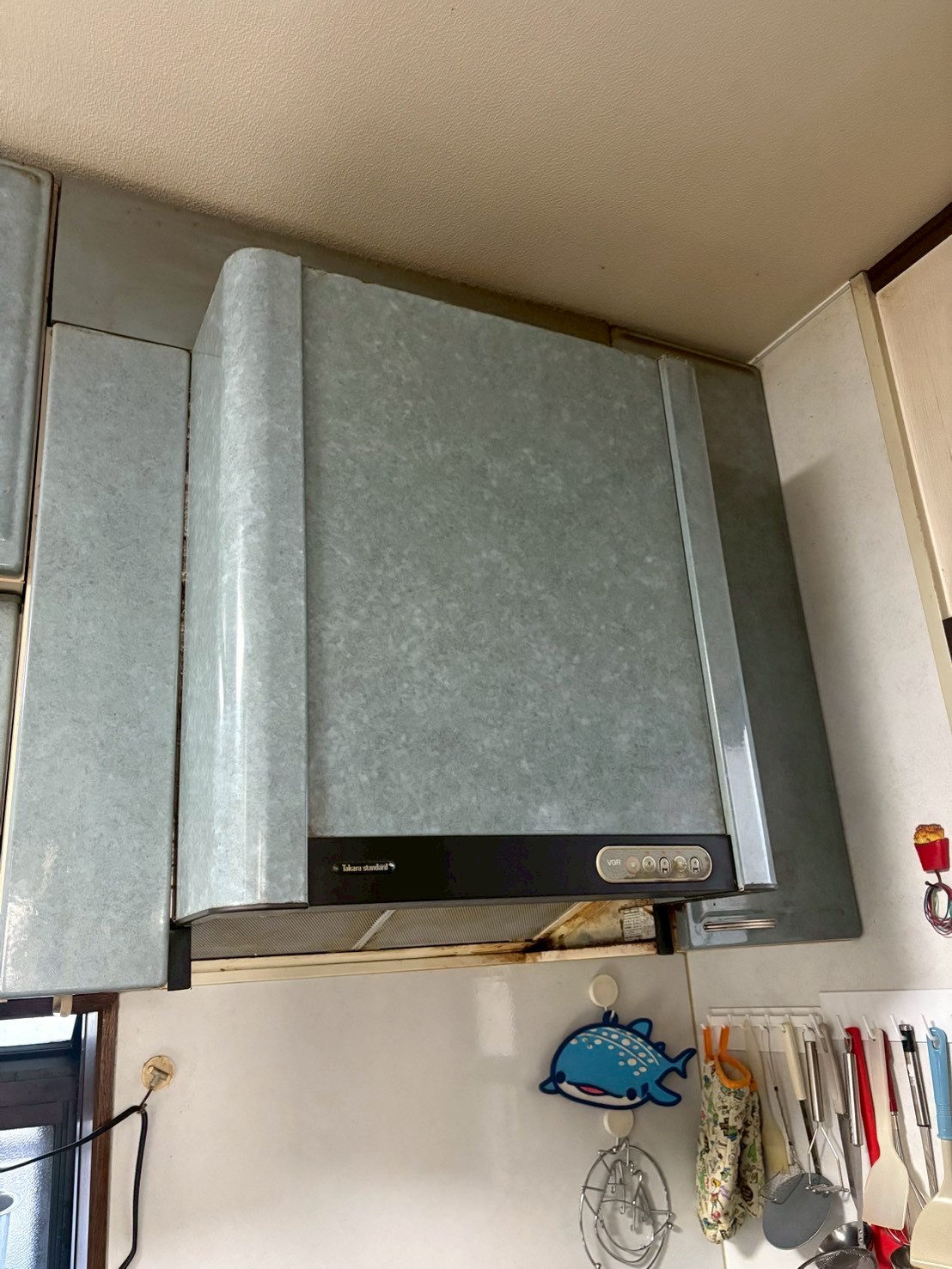 兵庫県明石市Hレンジフードの施工事例工事前写真