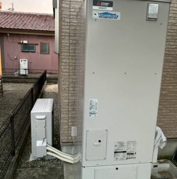 兵庫県明石市Nエコキュートの施工事例工事後写真