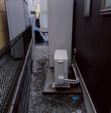 兵庫県明石市Nエコキュートの施工事例工事後写真