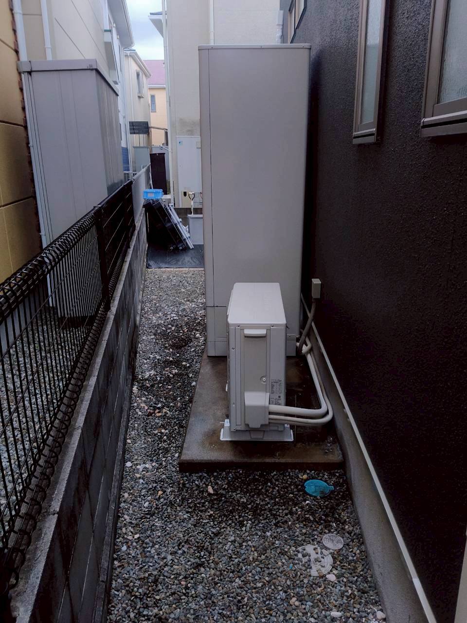 兵庫県明石市Nエコキュートの施工事例工事後写真