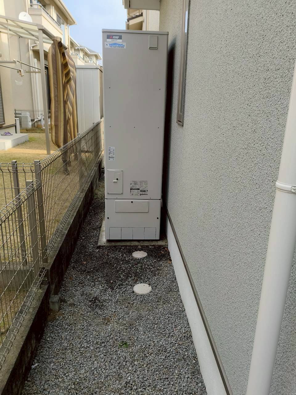 兵庫県加古川市Nエコキュートの施工事例工事後写真