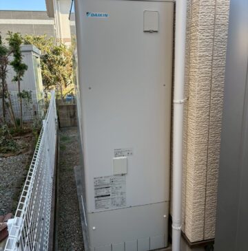 兵庫県明石市Fエコキュートの施工事例工事後写真