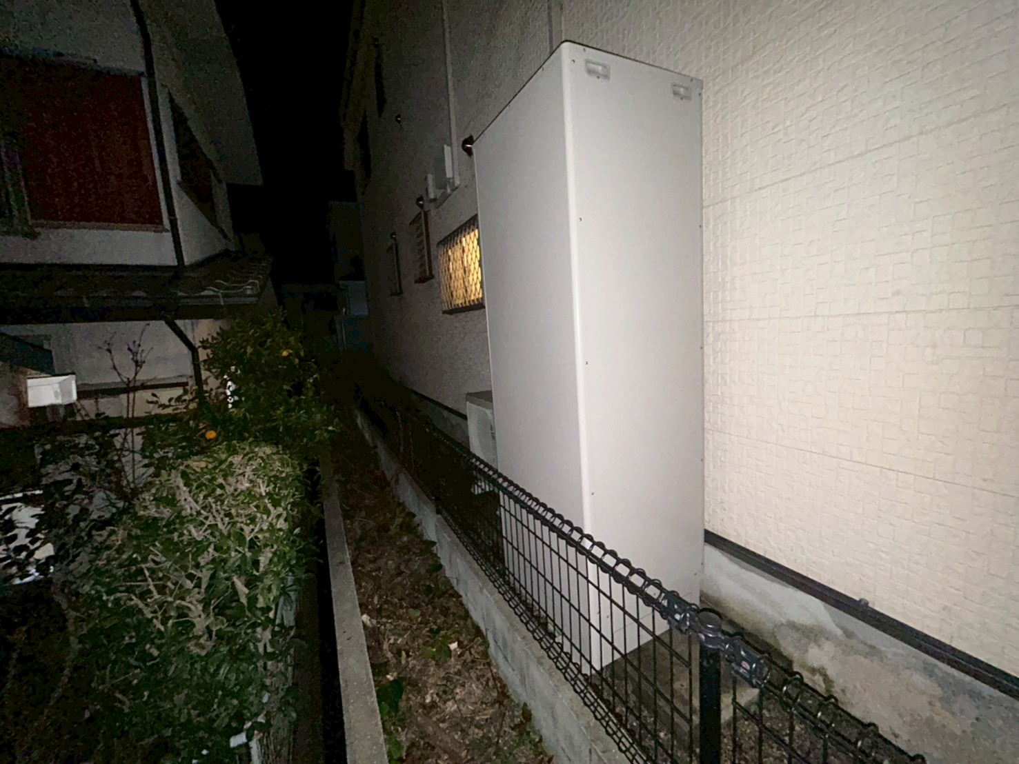 神戸市西区Tエコキュートの施工事例工事後写真