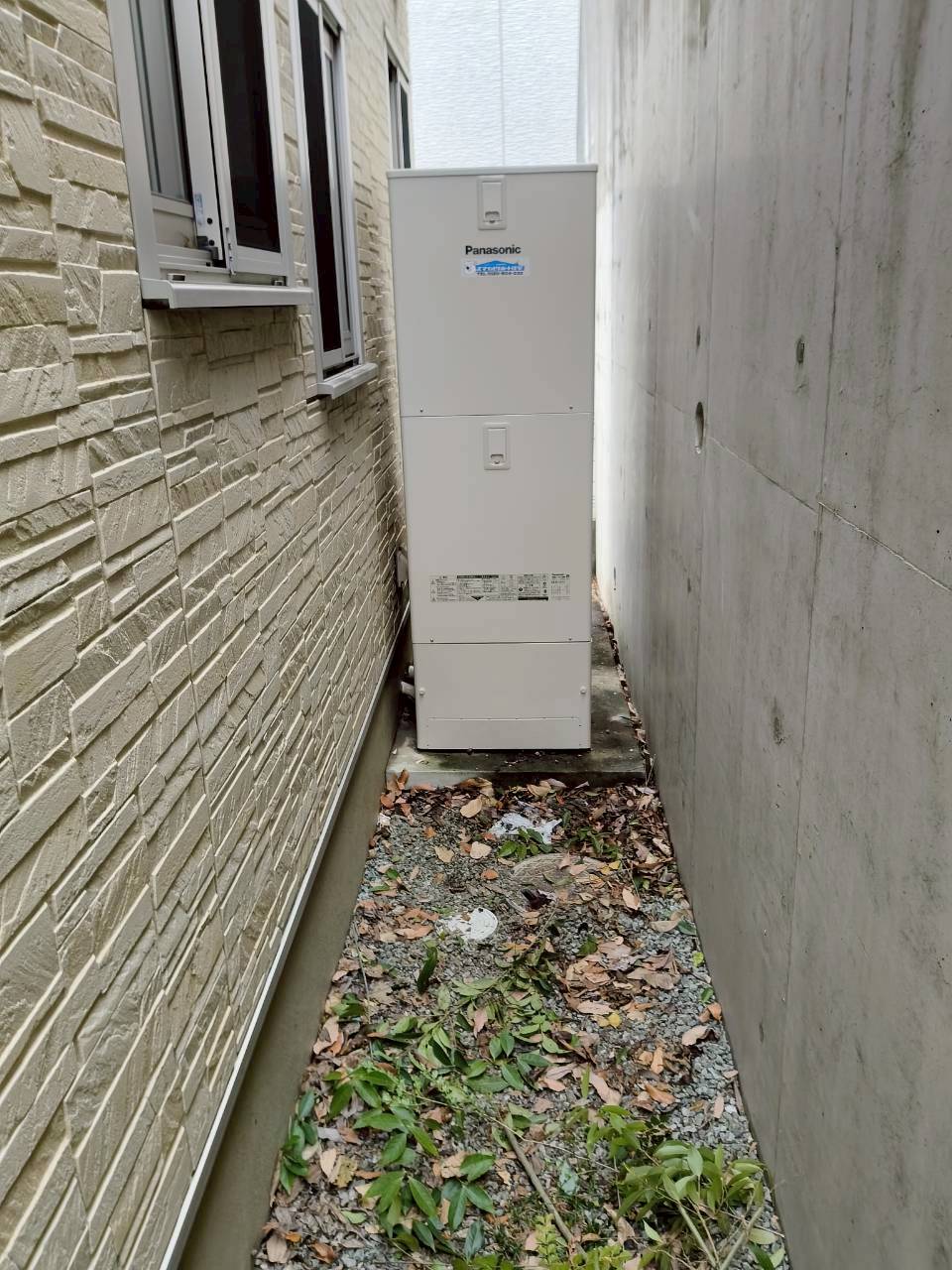 兵庫県姫路市Mエコキュートの施工事例工事後写真