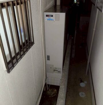 兵庫県明石市Nエコキュートの施工事例工事後写真