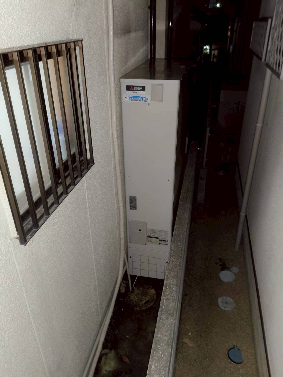 兵庫県明石市Nエコキュートの施工事例工事後写真