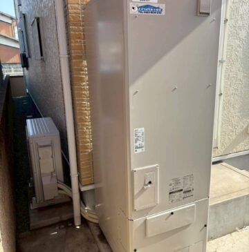 兵庫県姫路市Kエコキュートの施工事例工事後写真