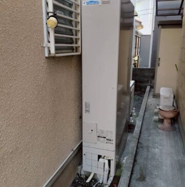 兵庫県宝塚市Fエコキュートの施工事例工事後写真