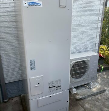 兵庫県明石市Tエコキュートの施工事例工事後写真