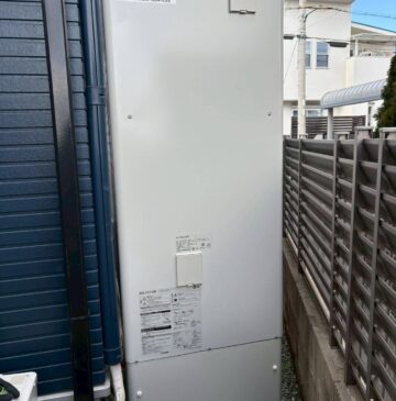 兵庫県明石市Yエコキュートの施工事例工事後写真