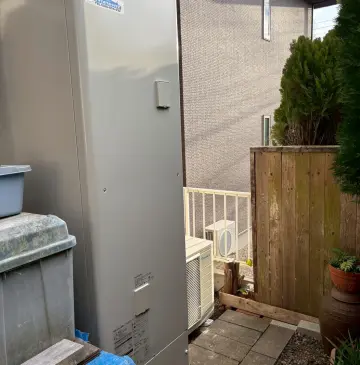 兵庫県三木市Tエコキュートの施工事例工事後写真