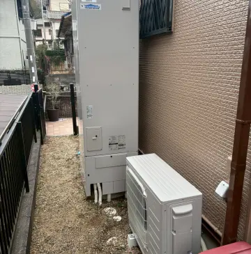 兵庫県三木市Nエコキュートの施工事例工事後写真