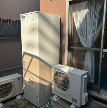 兵庫県伊丹市Yエコキュートの施工事例工事後写真