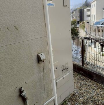 神戸市北区Tエコキュートの施工事例工事後写真