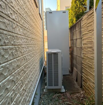 神戸市垂水区Yエコキュートの施工事例工事後写真