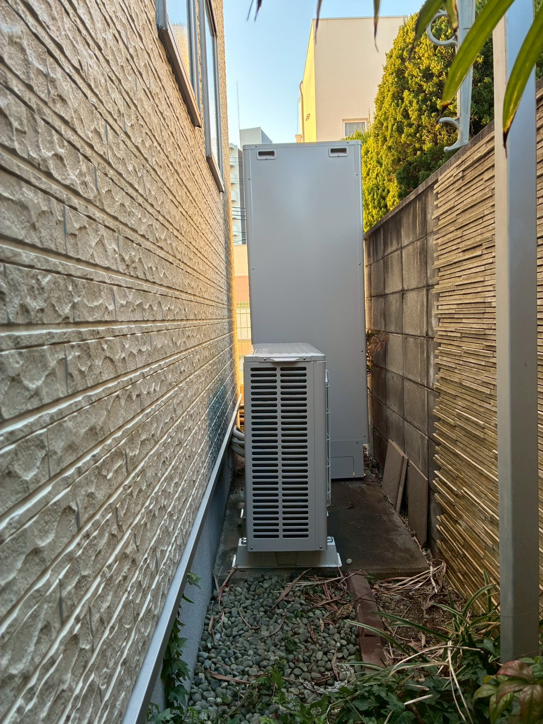 神戸市垂水区Yエコキュートの施工事例工事後写真