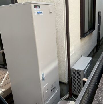 兵庫県明石市Aエコキュートの施工事例工事後写真