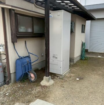 神戸市西区Yエコキュートの施工事例工事後写真