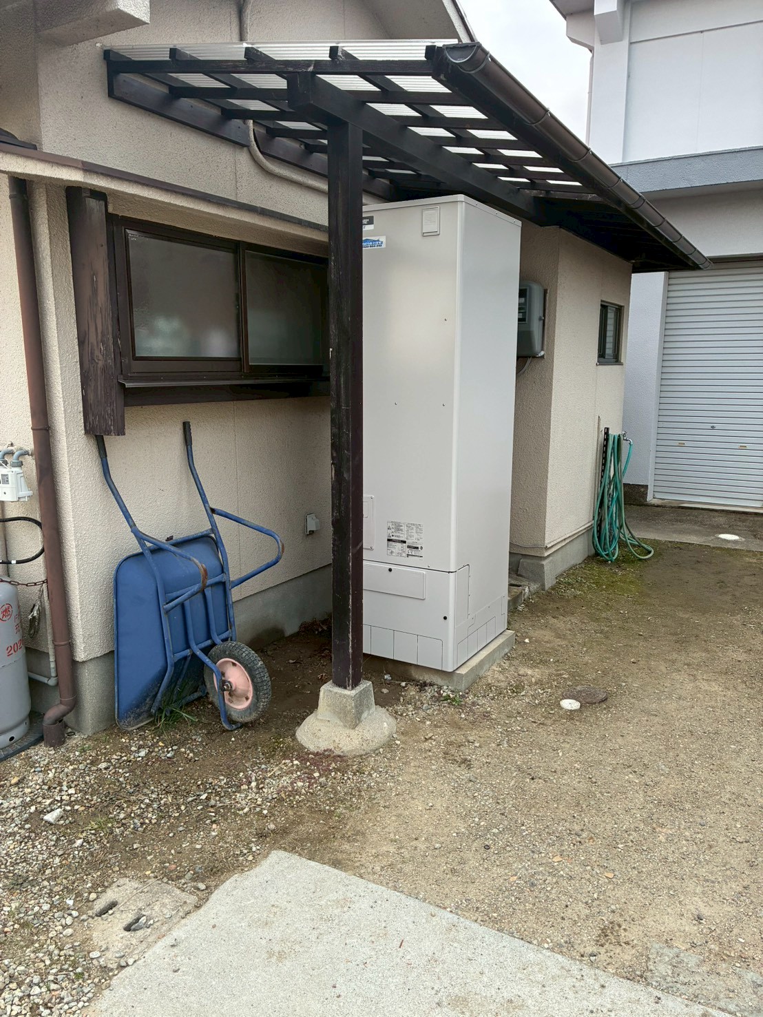 神戸市西区Yエコキュートの施工事例工事後写真