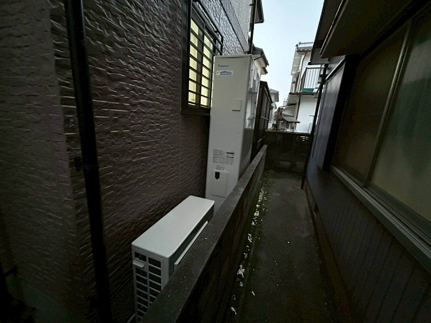 兵庫県明石市Iエコキュートの施工事例工事後写真