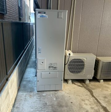 神戸市西区Hエコキュートの施工事例工事後写真