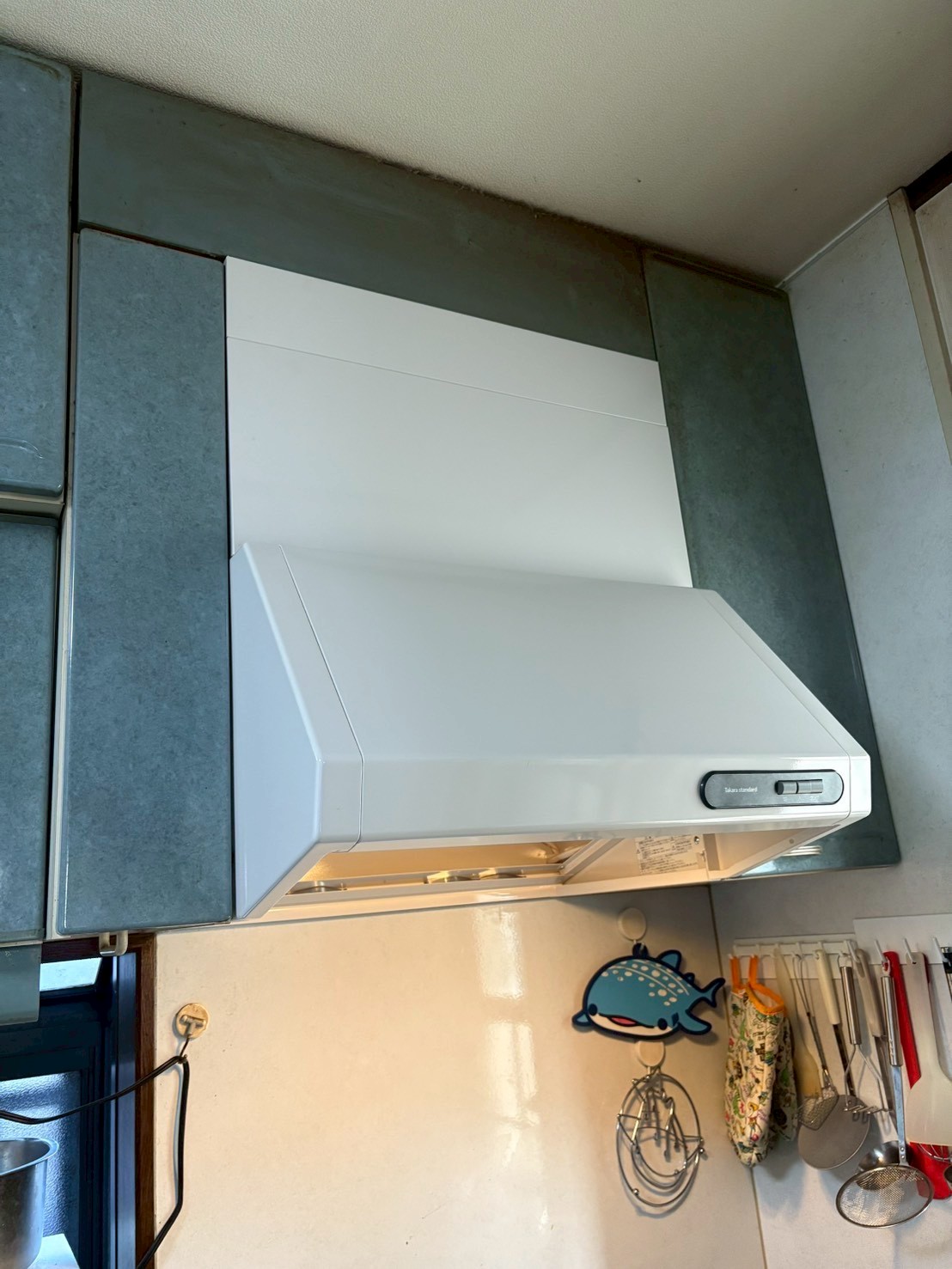 兵庫県明石市Hレンジフードの施工事例工事後写真