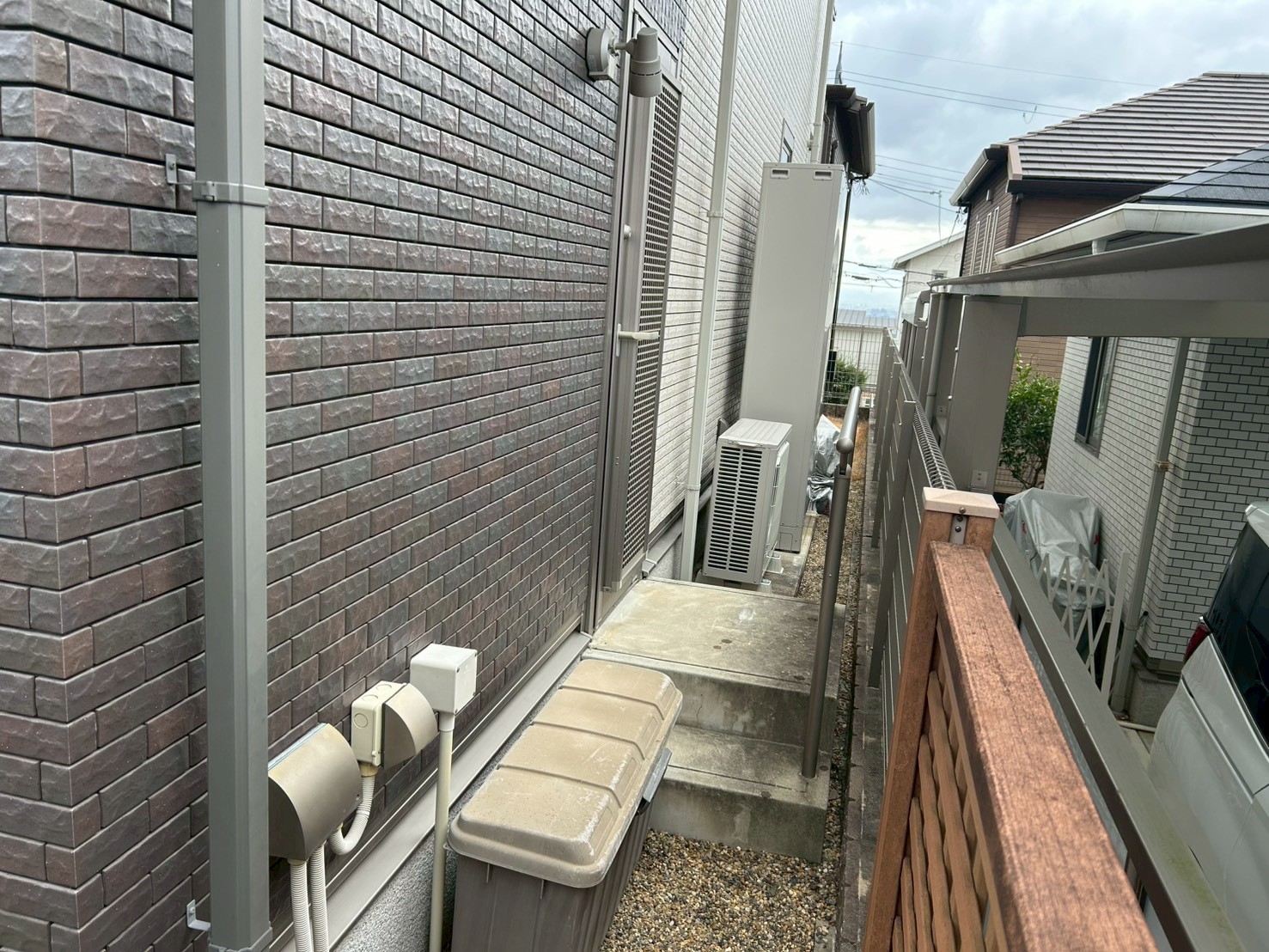 兵庫県宝塚市Tエコキュートの施工事例工事後写真