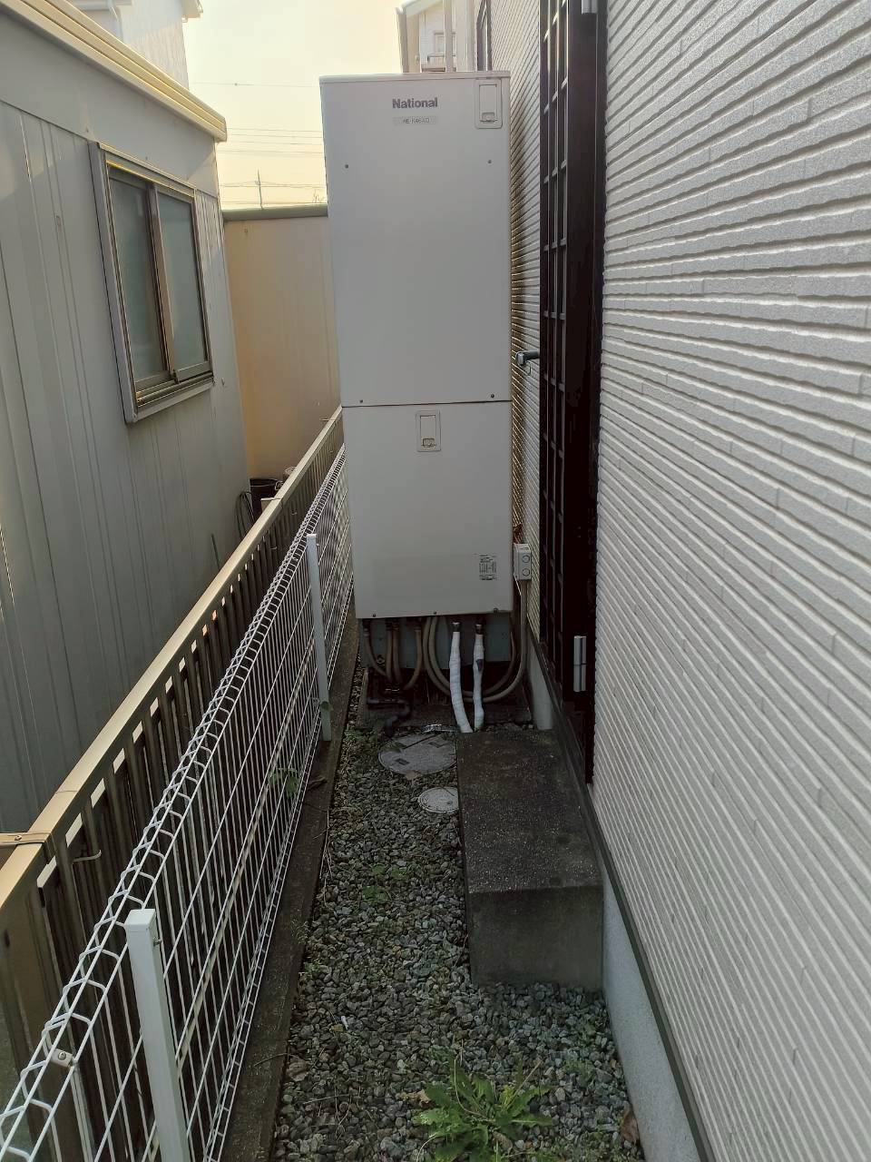 兵庫県明石市Tエコキュートの施工事例工事前写真