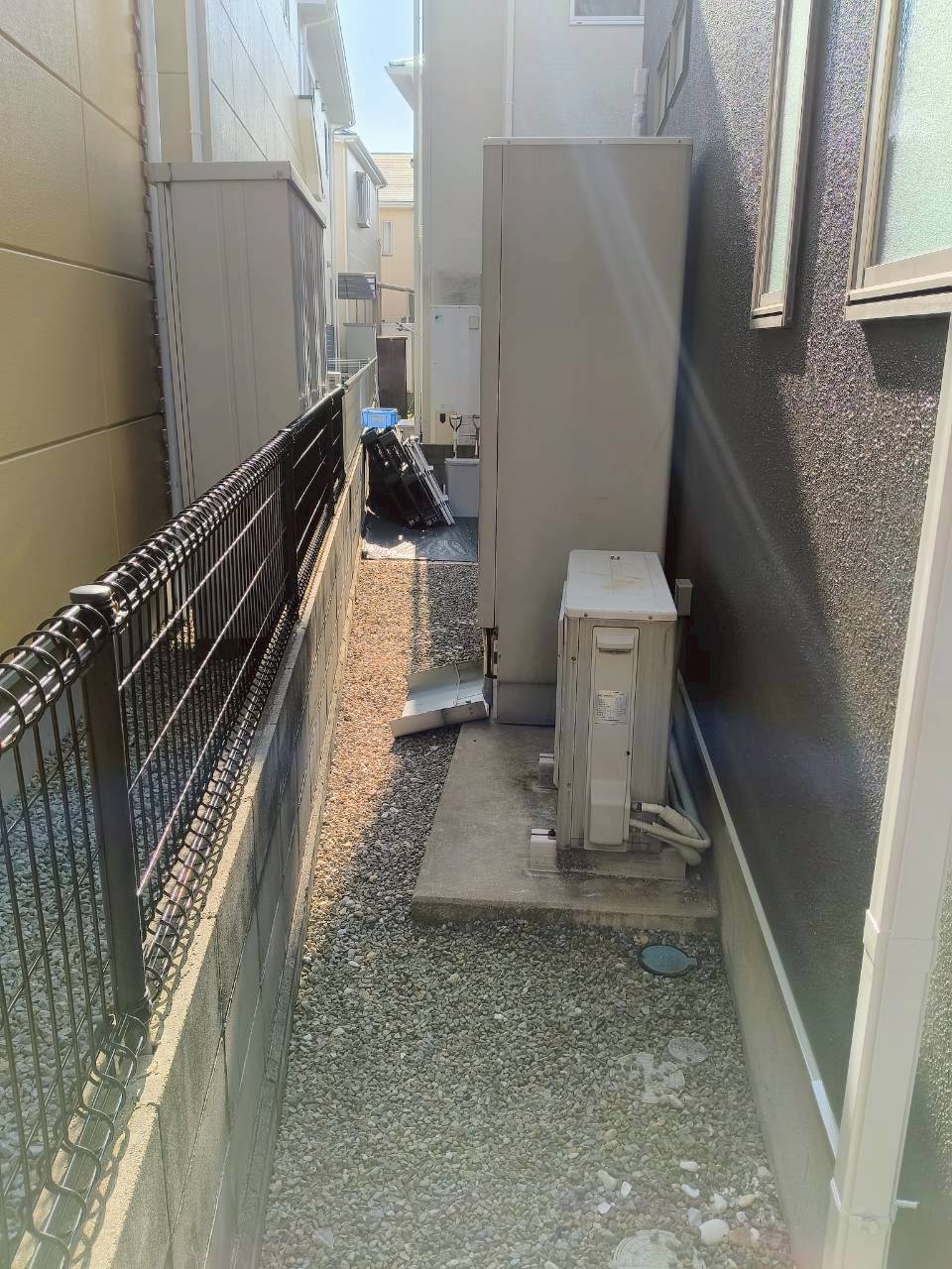 兵庫県明石市Nエコキュートの施工事例工事前写真