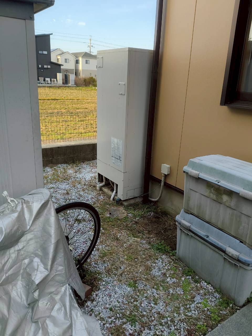 兵庫県加古川市Mエコキュートの施工事例工事前写真