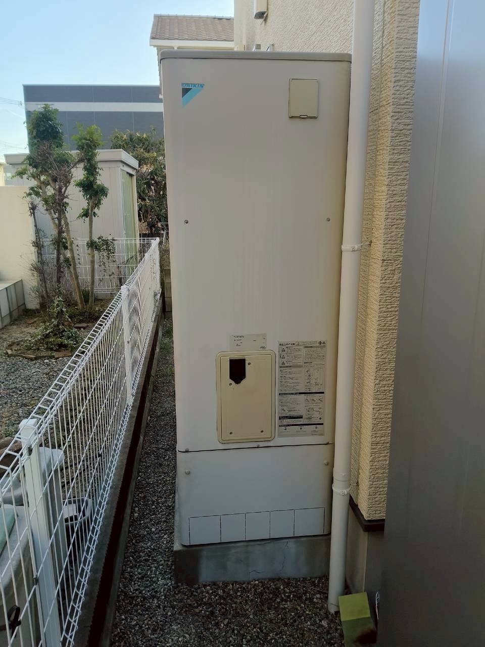 兵庫県明石市Fエコキュートの施工事例工事前写真