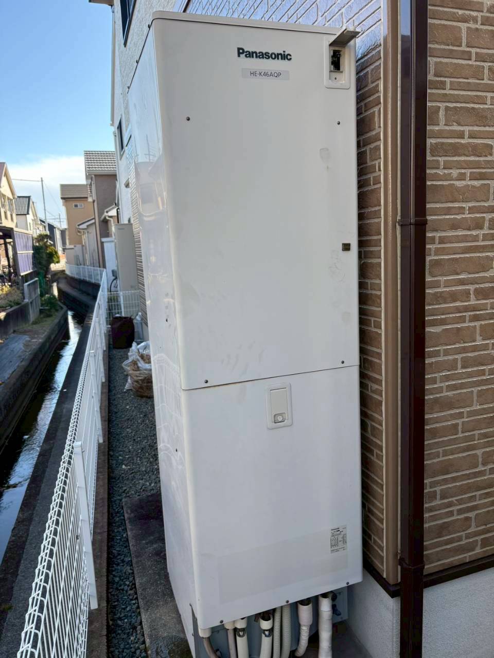 兵庫県加古川市Iエコキュートの施工事例工事前写真