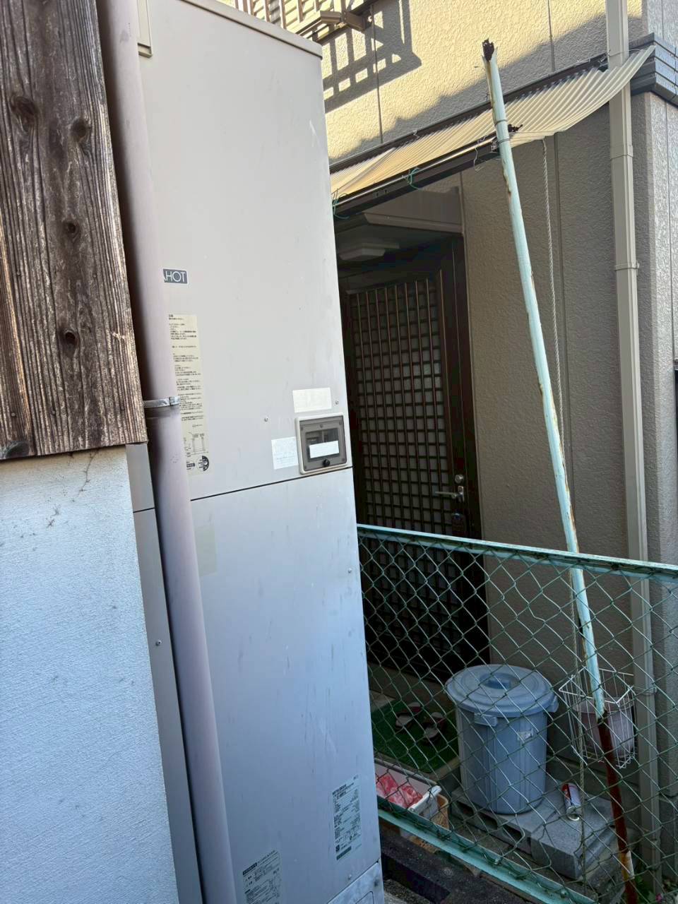 兵庫県三木市Tエコキュートの施工事例工事前写真