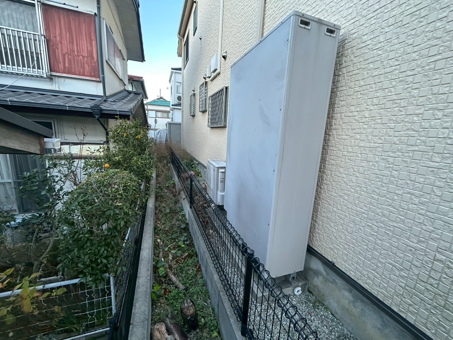 神戸市西区Tエコキュートの施工事例工事前写真