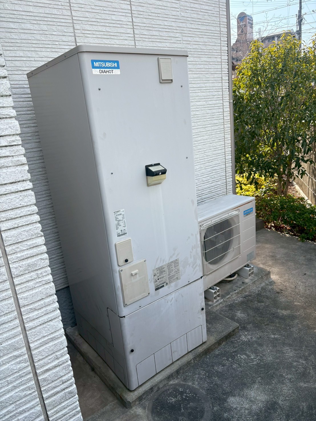 兵庫県明石市Tエコキュートの施工事例工事前写真