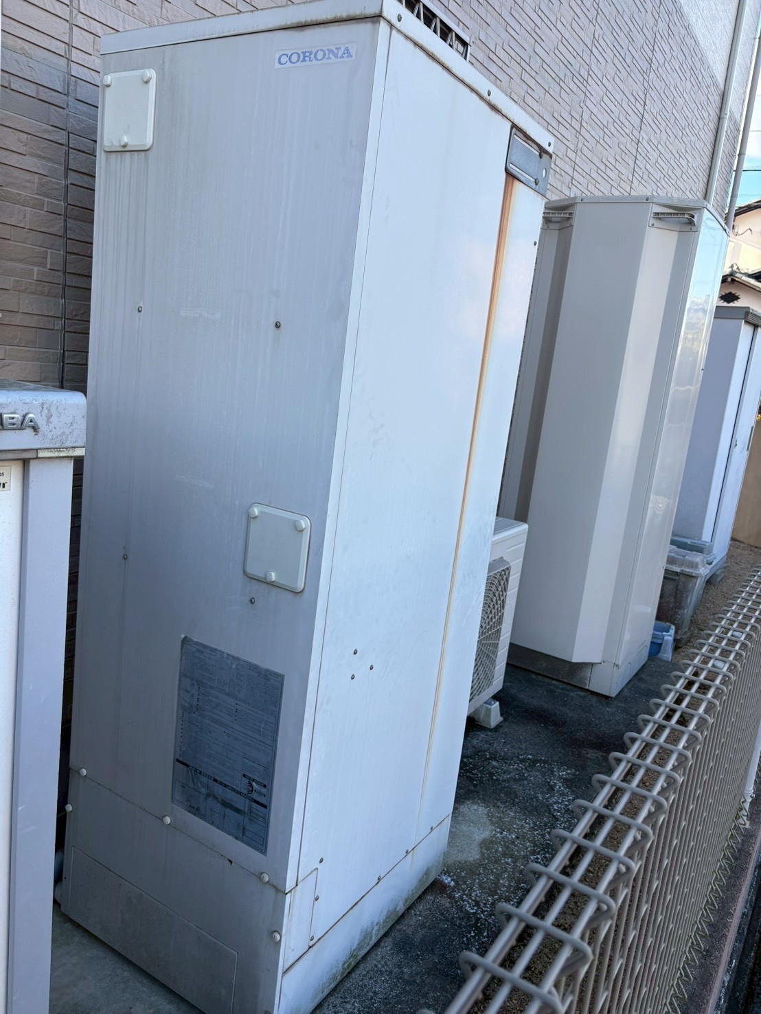 神戸市西区Kエコキュートの施工事例工事前写真