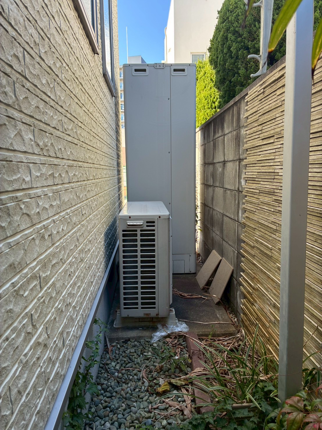 神戸市垂水区Yエコキュートの施工事例工事前写真