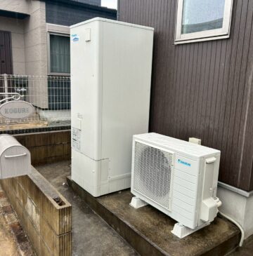 兵庫県加古川市Iエコキュートの施工事例工事後写真