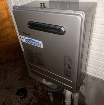 兵庫県三木市Kガス給湯器の施工事例工事後写真