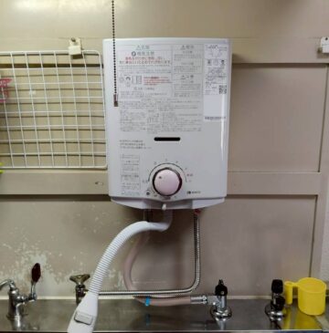 神戸市垂水区Kガス給湯器の施工事例工事後写真