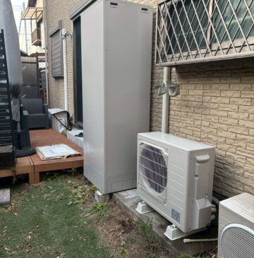 兵庫県高砂市Nエコキュートの施工事例工事後写真