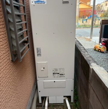 兵庫県加古川市Kエコキュートの施工事例工事後写真