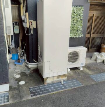 兵庫県三木市Iエコキュートの施工事例工事後写真