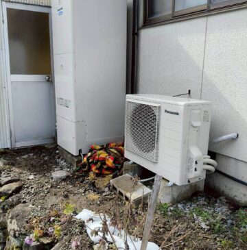 兵庫県養父市Mエコキュートの施工事例工事後写真