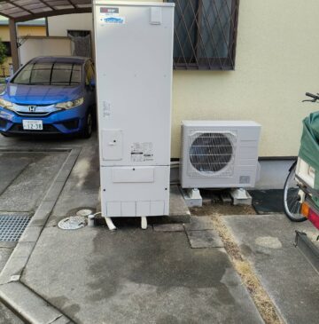 兵庫県加古川市Bエコキュートの施工事例工事後写真