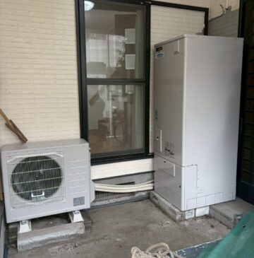 神戸市東灘区Tエコキュートの施工事例工事後写真