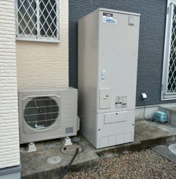 兵庫県神崎郡市川町Tエコキュートの施工事例工事後写真